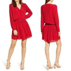 Rails Jasmine Dress Scarlett Red White Polka Dots